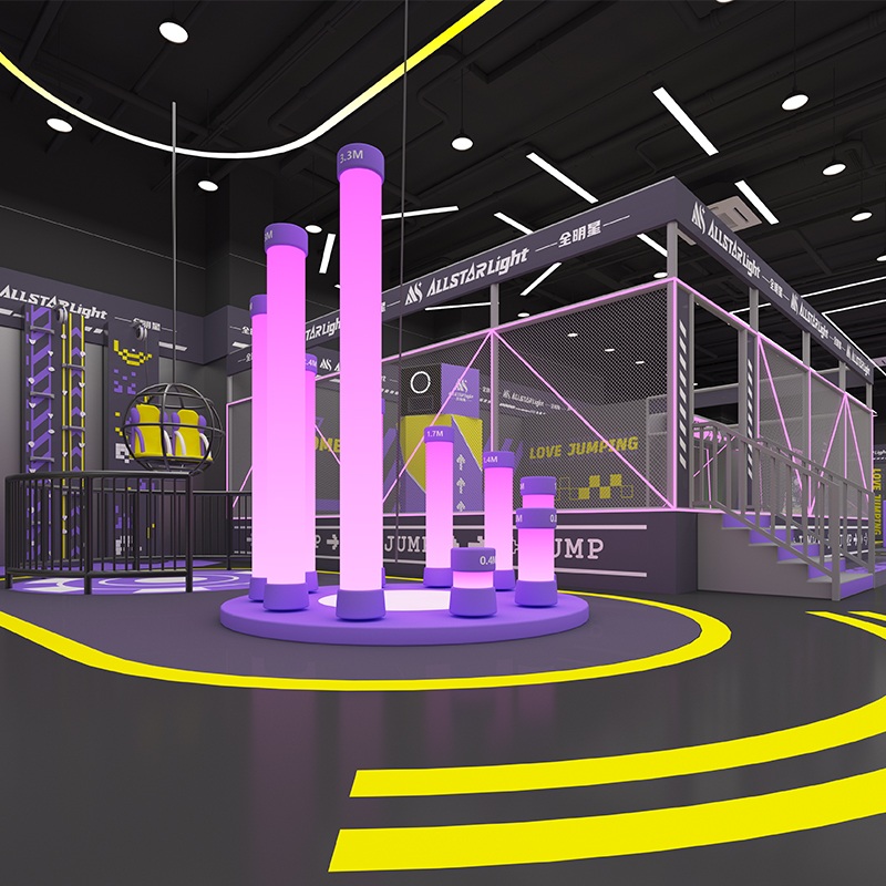 Equipo para parques deportivos interestelares | Centro de actividades comerciales para niños Equipo de juego