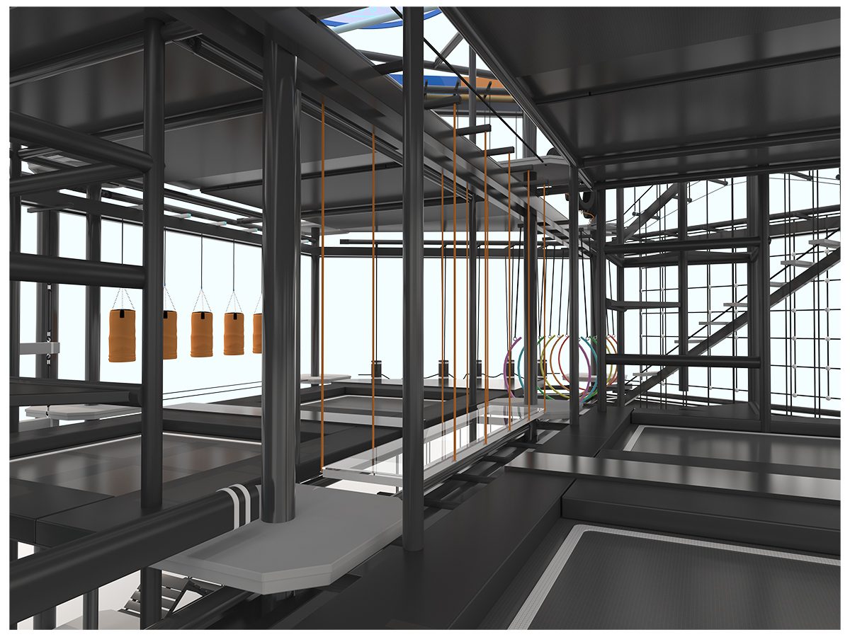 5.Curso de cuerdas altas en interiores para Team Building (11)