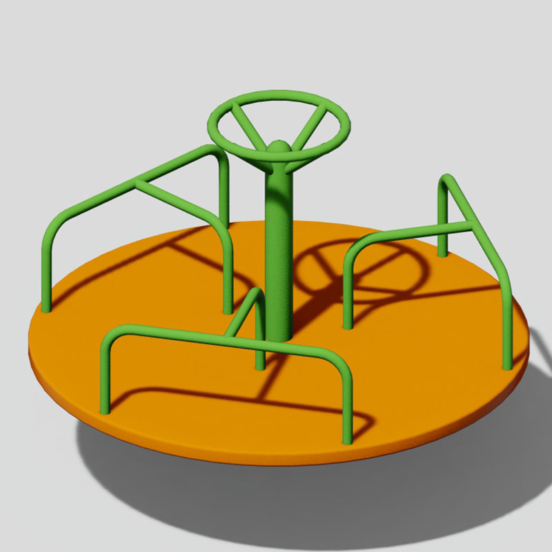 Equipo de hilado de juegos al aire libre construido para niños
