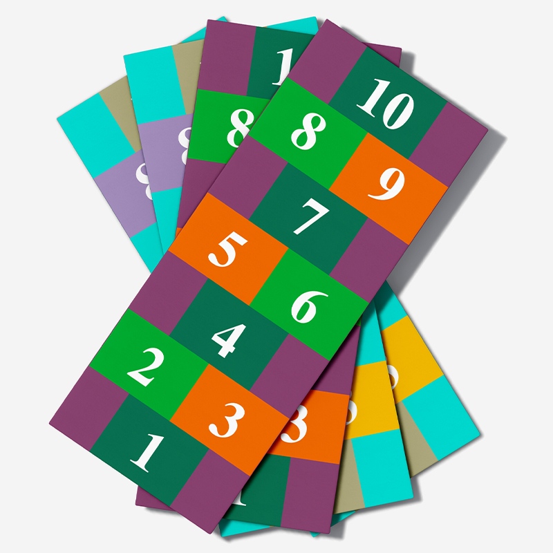 Tapetes de seguridad para juegos suaves de interior personalizados con temática numérica