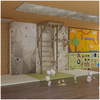 Sistema de muro de escalada interior para niños a medida