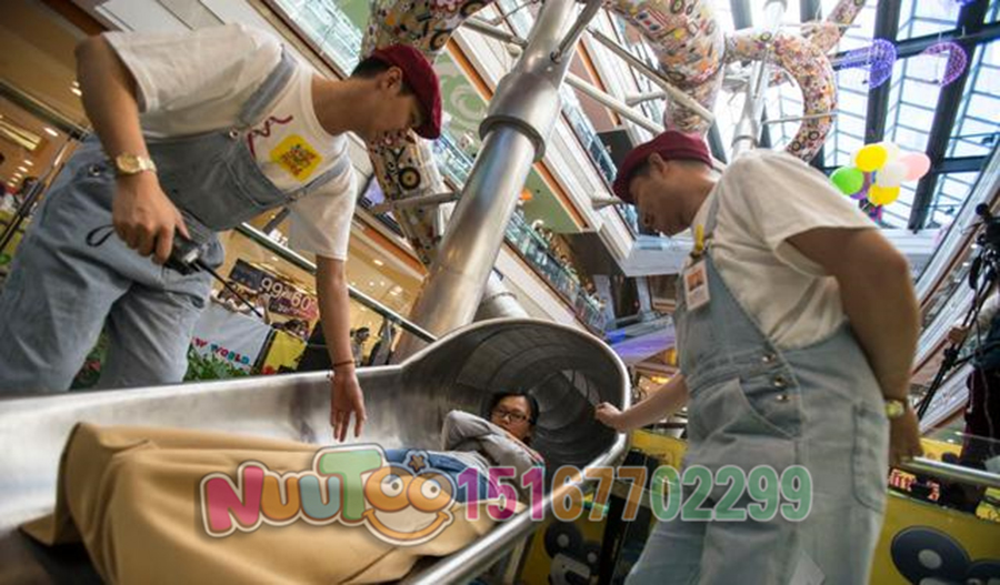 Fabricante de toboganes de acero inoxidable + tobogán grande + tobogán