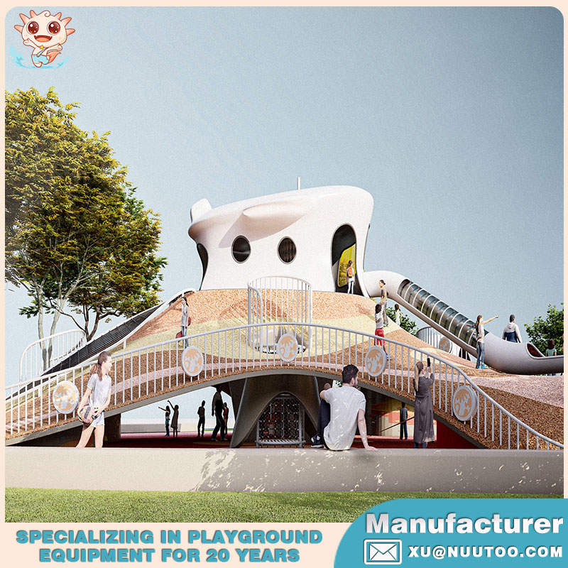 Fabricante de equipos para parques infantiles paisajísticos Create Dream City Playground