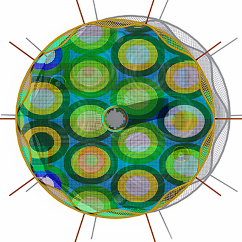 Juego de escalador de red de cuerda con mini área de salto