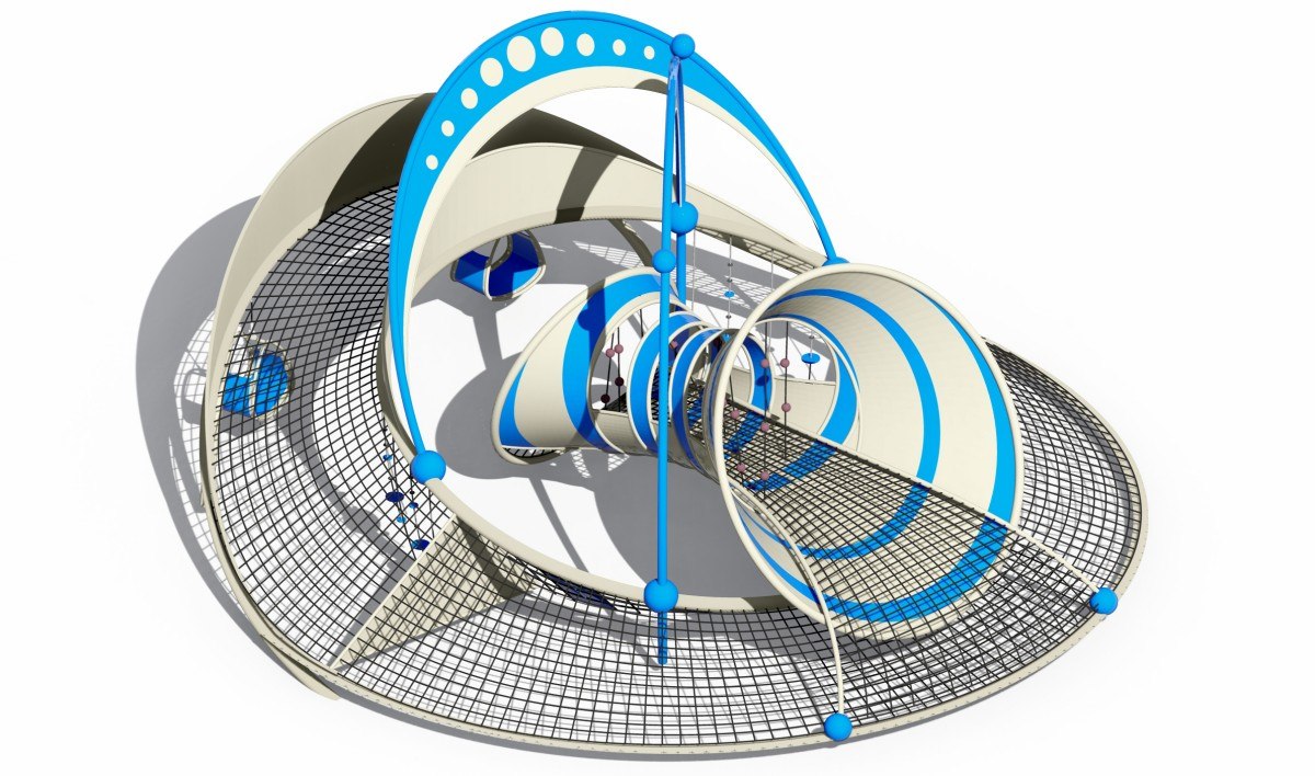 13. Parque infantil con columpio de cuerda -5