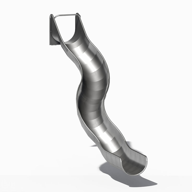 Tobogán ondulado para parque infantil