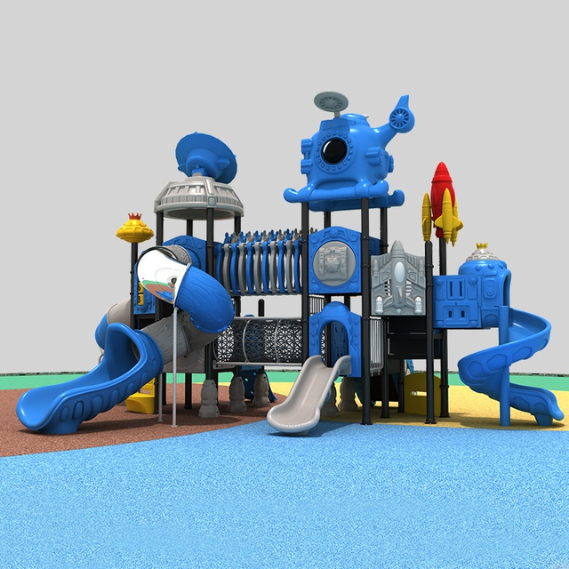 Galaxy Explorer Playground Slide for Kids 'Space Adventures