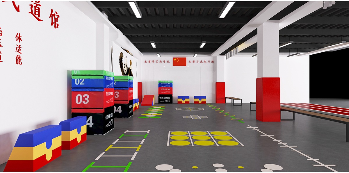 3. Equipo comercial para carreras de obst&aacute;culos en interiores (11)