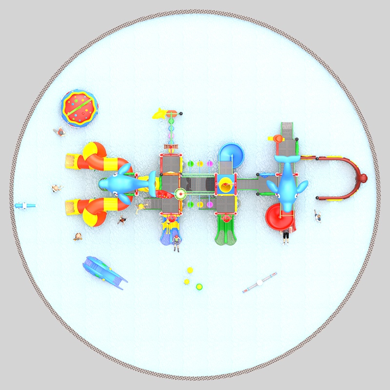 Toboganes duraderos de juegos de agua para la venta global