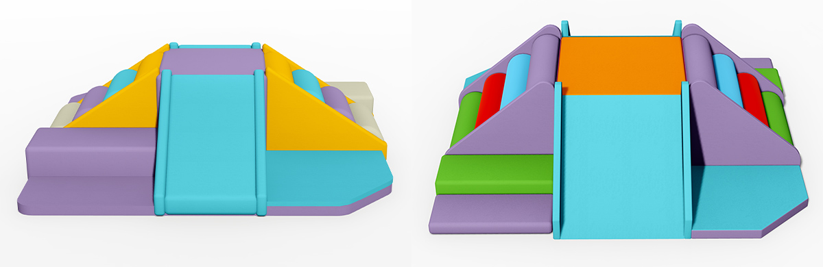 1. Equipo de &aacute;rea de juego suave (1)