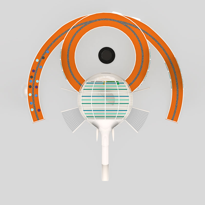 Oferta personalizada del fabricante del patio de recreo Solución de parque infantil