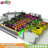 Trampolín para niños, gran trampolín, parque infantil, trampolín interior, equipo de juegos LT-BC008