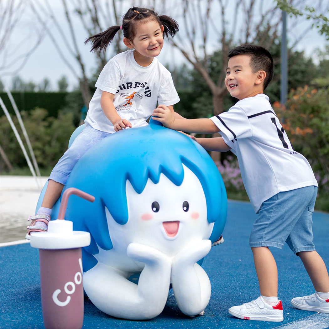 Park Play Equipment_Shenyang Fuli Academician Court-Bubble Universe Parque infantil