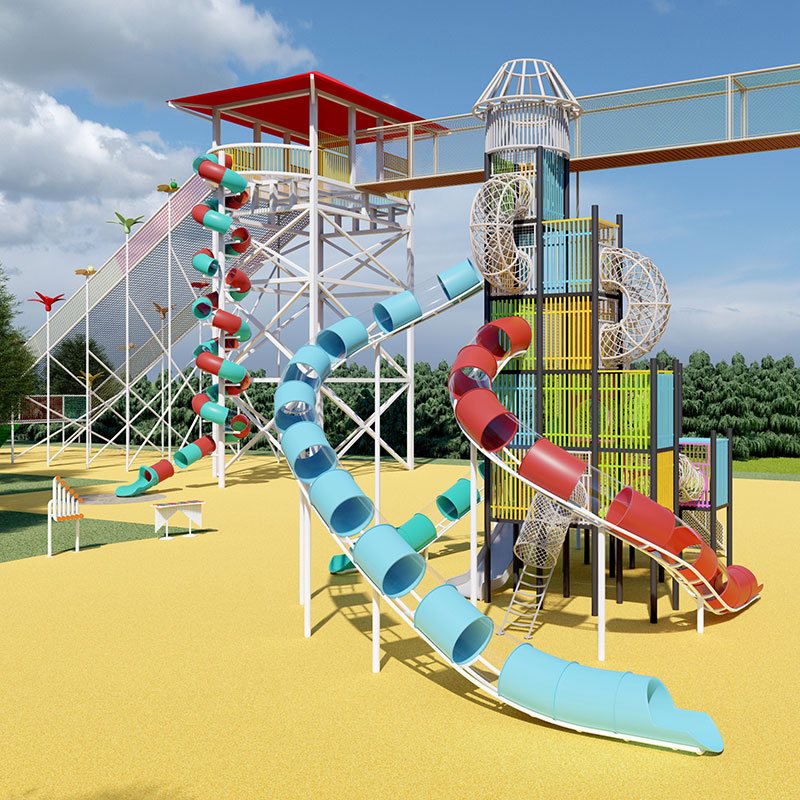 Parques de atracciones al aire libre, fábrica de parques de atracciones para parques infantiles al aire libre