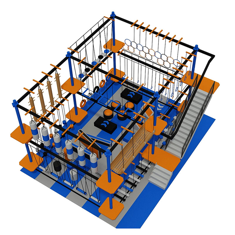 Circuito de cuerdas para interiores,Proveedor de equipos para recorridos de cuerdas para interiores