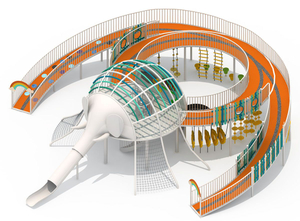 Oferta personalizada del fabricante del patio de recreo Solución de parque infantil