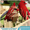 Parque infantil Woodpecker creado por un fabricante de equipos para parques infantiles paisajísticos 