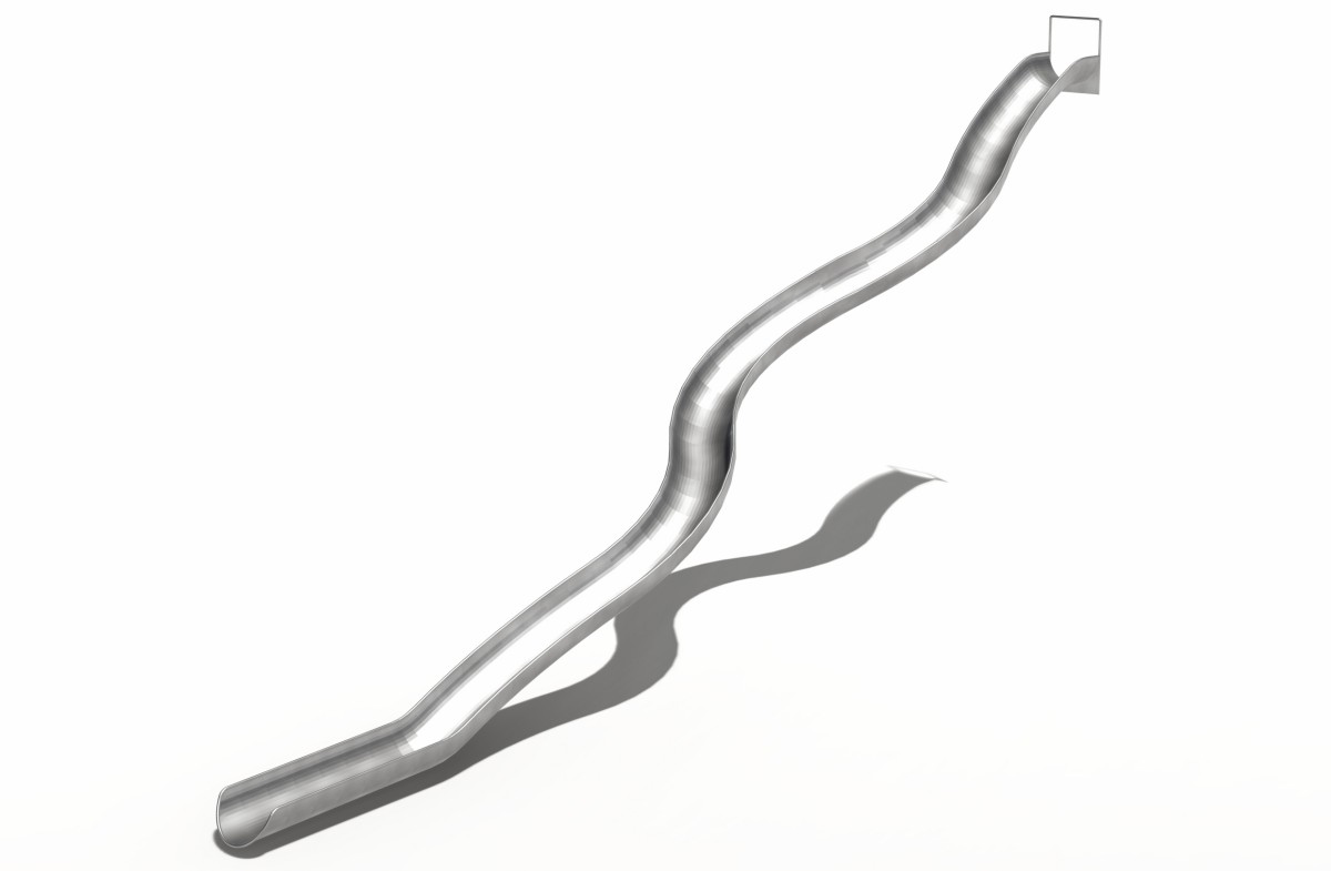 11.Toboganes de tubo de acero inoxidable (3)