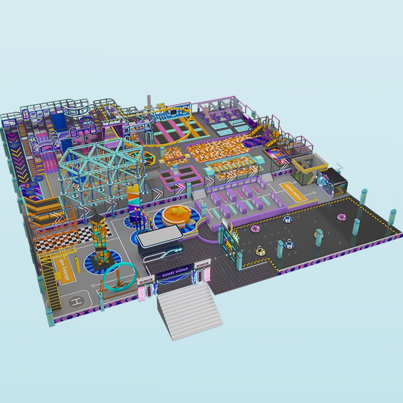 Construcción de parques deportivos personalizados y sistema de áreas de juegos infantiles