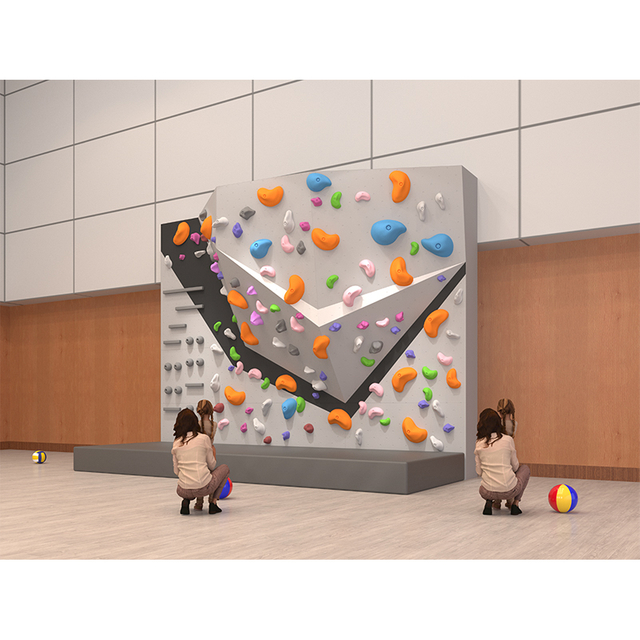 Muro de escalada interior modular: equipo de gimnasio de escalada comercial