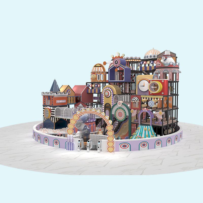 Proveedor de juegos de interior Macaron Series Kids Pastel Maze