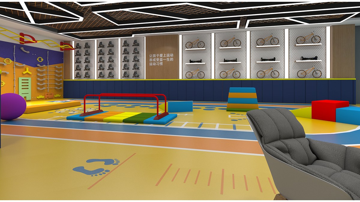 8. Carrera de obst&aacute;culos cubierta para entretenimiento familiar (1)