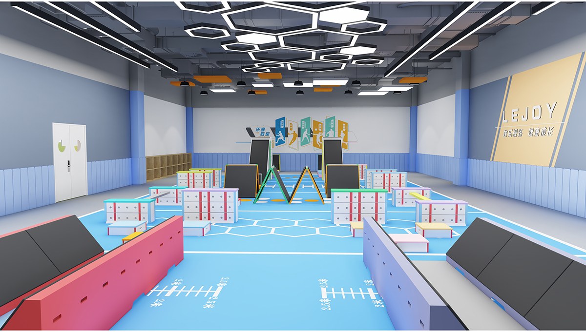 6. Equipo de entrenamiento para carreras de obst&aacute;culos en interiores (7)