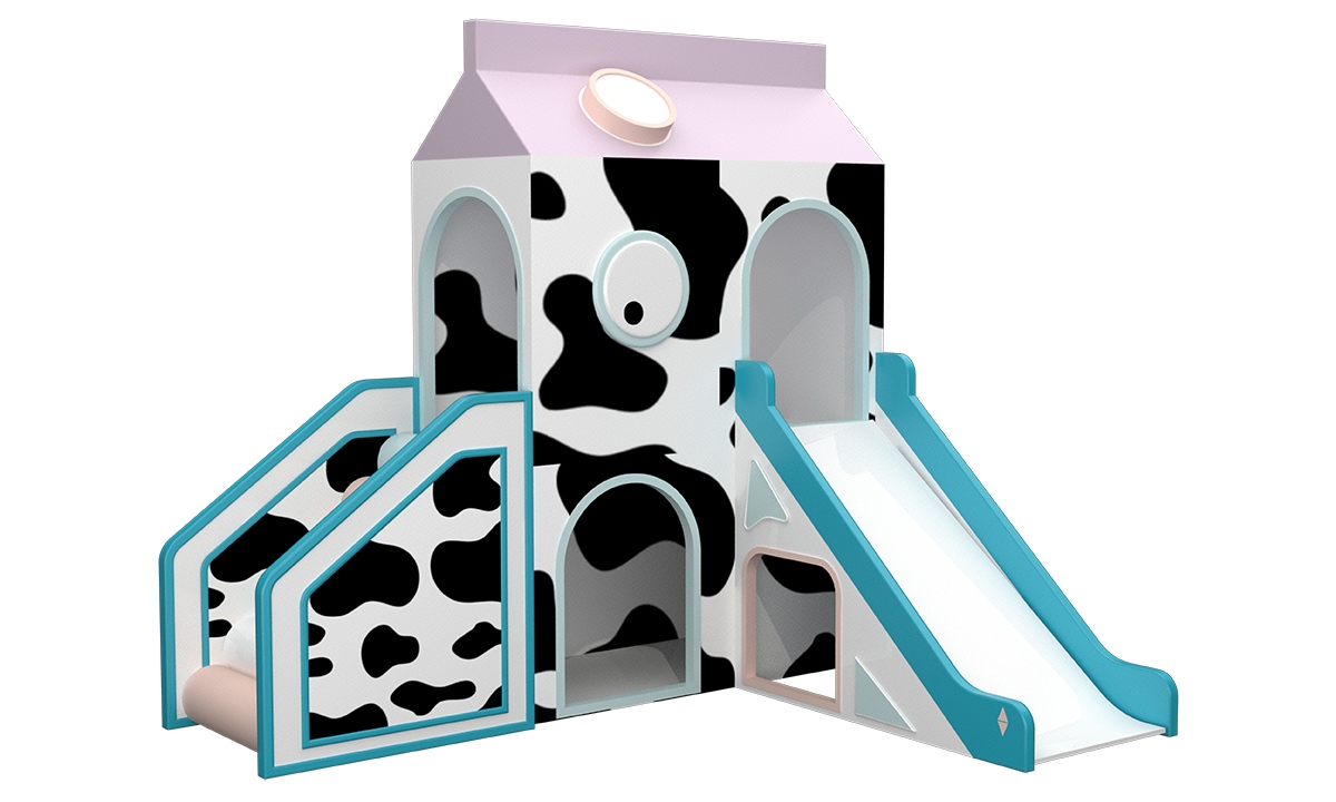 27. Indoor Soft Play Slide Equipment (6) 27. Equipo de toboganes de juego suave para interiores (6)