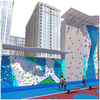 Muro de escalada interior modular de varias alturas | Escalada en el parque de aventuras