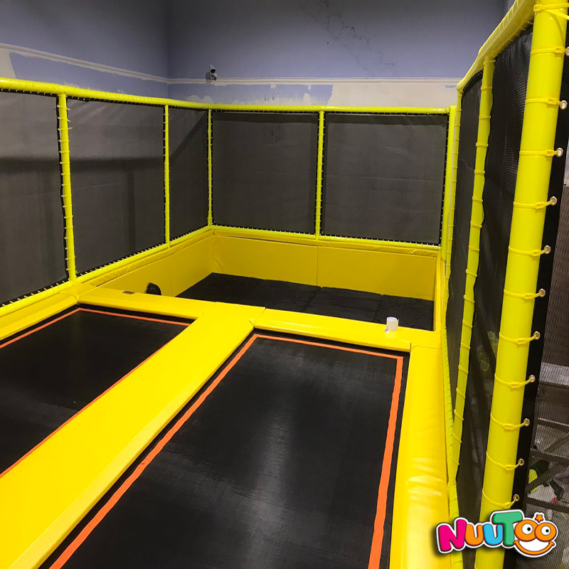 Equipo de trampolín combinado interior para parque infantil, funda Guizhou Anshun