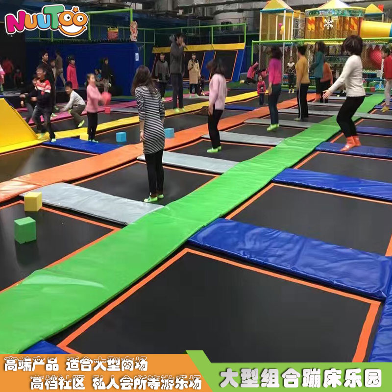 Trampolín para niños, gran trampolín, parque infantil, trampolín interior, equipo de juegos LT-BC008