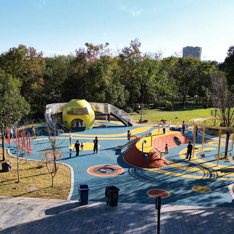Equipo de juegos infantiles para parques-Parque infantil al aire libre-Zhejiang Tiantai