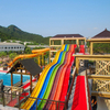 Tobogán del arco iris de China, fabricante de toboganes del patio del arco iris