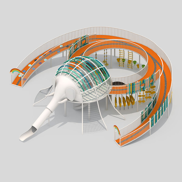 Oferta personalizada del fabricante del patio de recreo Solución de parque infantil