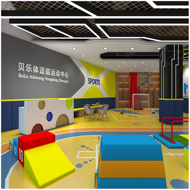 Equipo de entrenamiento para carreras de obstáculos en interiores apto para familias