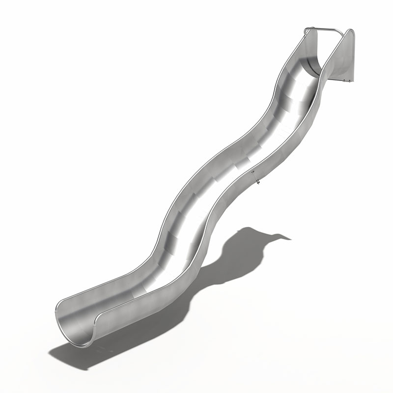 Tobogán ondulado para parque infantil