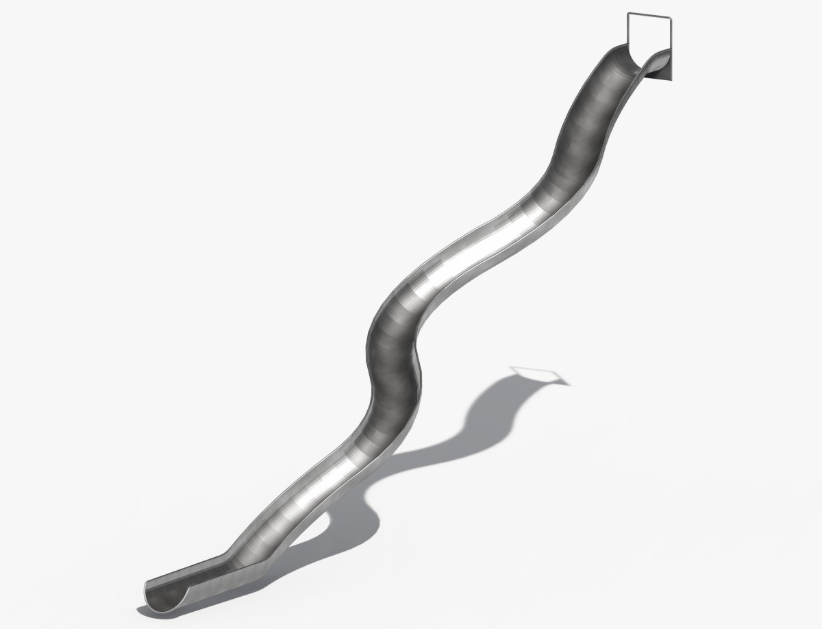 11.Toboganes de tubo de acero inoxidable (4)