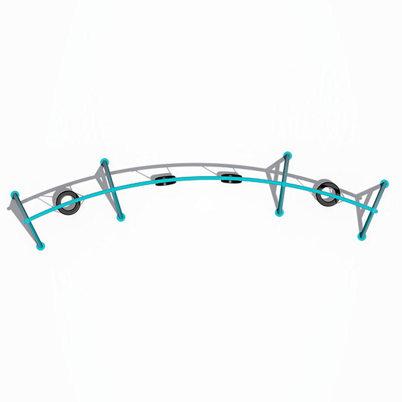 Columpio para niños al aire libre creado para mejorar las experiencias de juego al aire libre de los niños