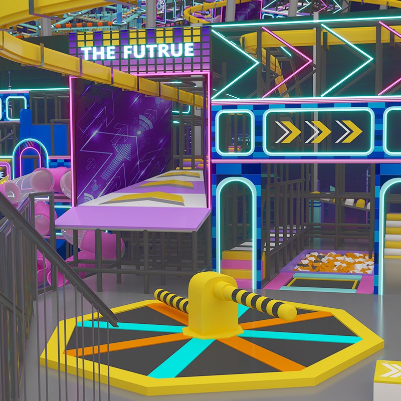 Construcción de parques deportivos personalizados y sistema de áreas de juegos infantiles