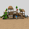 Diapositiva de juegos al aire libre favorita de los niños con temática de paja