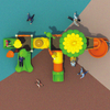Durable para niños Diapositivas para niños al aire libre para aventuras forestales