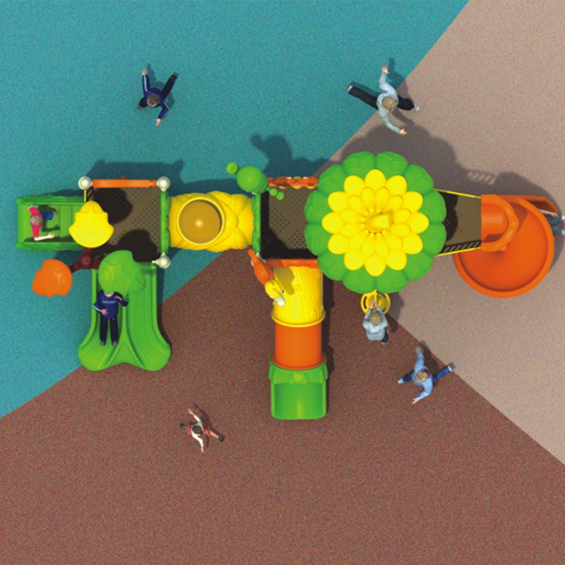 Durable para niños Diapositivas para niños al aire libre para aventuras forestales