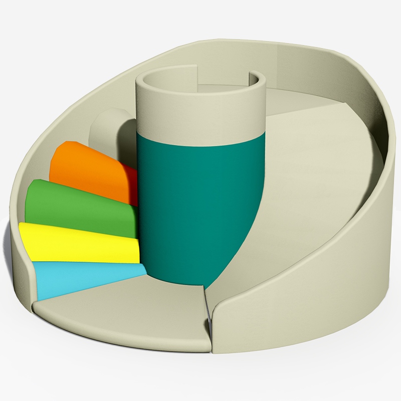 Equipo de juego suave interior modular en espiral 