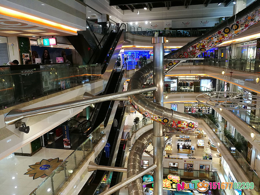 Diversión no estándar Le Tu + tobogán de acero inoxidable + Primavera de Shanghai París (94)