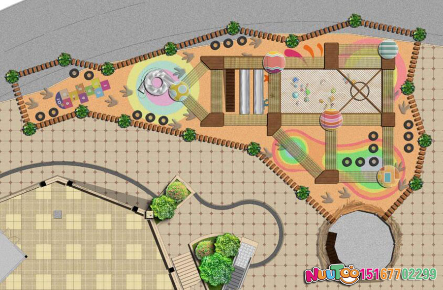 Nueva expansión al aire libre de la ciudad de Tianwei + Paraíso de dinosaurios + Equipo de expansión - (2)