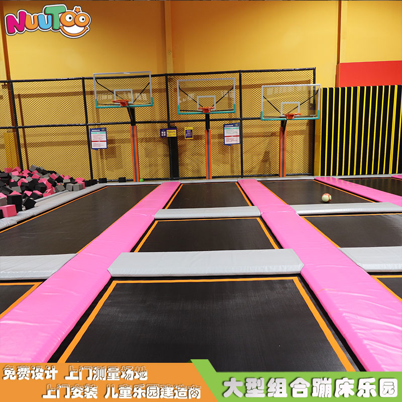 Paraíso infantil cubierto + Gran parque de trampolines + Fabricante de trampolines - (57)