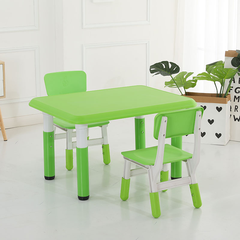 Mesa y silla especial para jardín de infantes, mesa lunar, juego de mesa y silla de plástico, mesa de comedor para niños, mesa para bebés, mesa elevadora de aprendizaje para niños